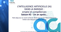 THINKBANK RH – IA dans la banque, emploi et compétences, un an après